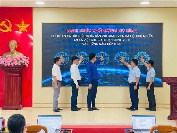 TUỔI TRẺ VIỆT KHÊ TRIỂN KHAI MÔ HÌNH “CHI ĐOÀN XÃ HỘI CHỦ NGHĨA GẮN VỚI ĐOÀN VIÊN XÃ HỘI CHỦ NGHĨA” GIAI ĐOẠN 2026 – 2030
