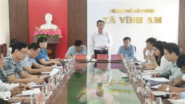 HỘI NGHỊ BAN CHẤP HÀNH ĐẢNG BỘ THÔNG QUA ĐỀ ÁN ĐẠI HỘI ĐẠI BIỂU ĐẢNG BỘ XÃ VĨNH AM LẦN THỨ I, NHIỆM KỲ 2025-2030