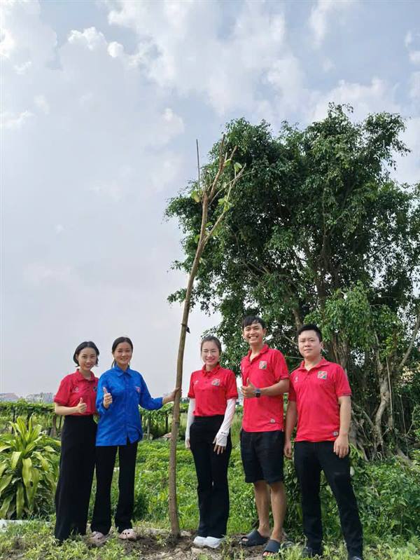 Hưởng ứng phát động lập thành tích chào mừng Đại hội Đảng bộ xã Vĩnh Am lần thứ I, nhiệm kỳ 2025 -2030. Chiều nay ngày 02/8/2025 Mặt trận Tổ Quốc Việt Nam xã Vĩnh Am tổ chức trồng hàng cây Hoa Ban Hoàng hậu (30 cây) tại thôn Tam Cường 4, xã Vĩnh Am (cạnh trụ sở Đảng ủy, Hội đồng nhân dân, Ủy ban nhân dân xã)