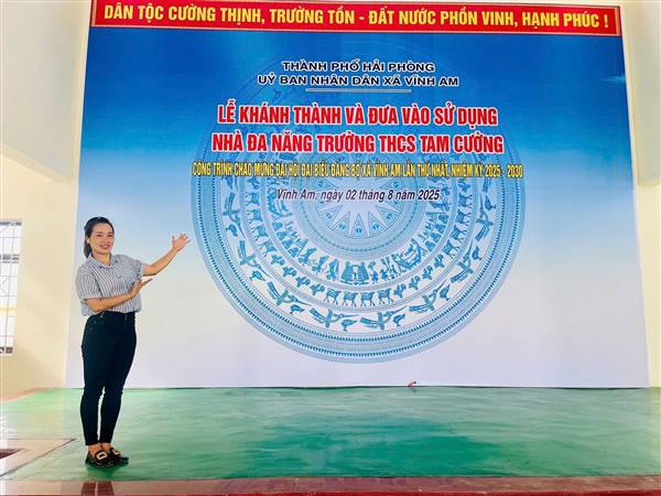 Công tác chuẩn bị cho Lễ khánh thành và đưa vào sử dụng Nhà đa năng Trường THCS Tam Cường, công trình chào mừng Đại hội đại biểu Đảng bộ xã Vĩnh Am lần thứ I, nhiệm kỳ 2025 -2030. Giải Cầu lông xã Vĩnh Am năm 2025.
