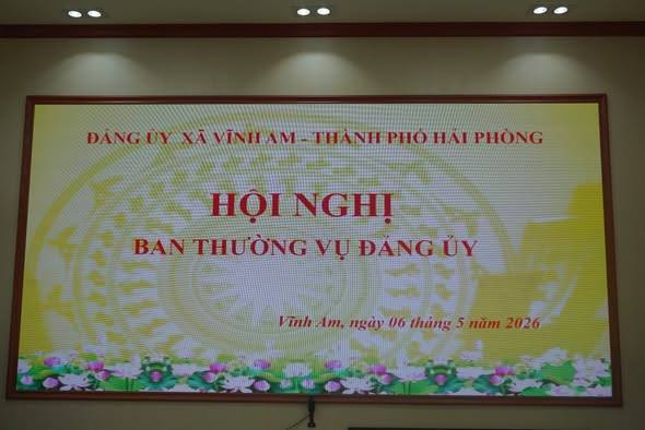 HỘI NGHỊ BAN THƯỜNG VỤ ĐẢNG ỦY XÃ VĨNH AM!