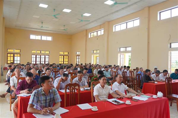 HỘI NGHỊ TRIỂN KHAI CÔNG TÁC ĐO ĐẠC LẬP BẢN ĐỒ ĐỊA CHÍNH VÀ CÔNG TÁC THU HOẠCH VỤ XUÂN.