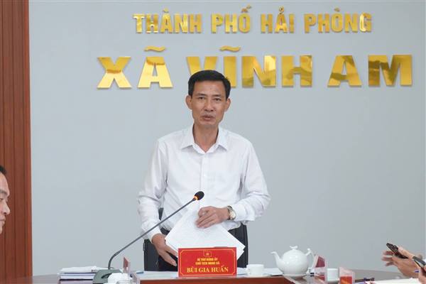 BAN THƯỜNG VỤ ĐẢNG ỦY XÃ VĨNH AM TỔ CHỨC HỘI NGHỊ THƯỜNG KỲ THÁNG 5 NĂM 2026!