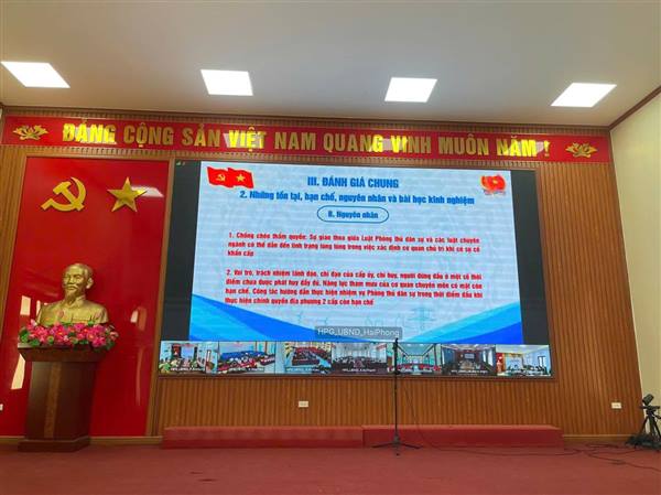 XÃ VĨNH AM THAM DỰ HỘI NGHỊ TRỰC TUYẾN ĐÁNH GIÁ KẾT QUẢ THỰC HIỆN NHIỆM VỤ PHÒNG THỦ DÂN SỰ NĂM 2025, TRIỂN KHAI NHIỆM VỤ NĂM 2026