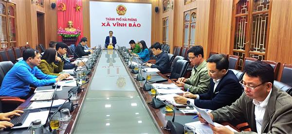 Thường trực HĐND xã Vĩnh Bảo giám sát kết quả giải quyết ý kiến, kiến nghị của cử tri