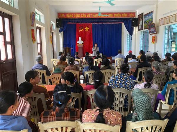 Xã Vĩnh Bảo tổ chức 6 lớp tập huấn chuẩn bị sản xuất lúa vụ xuân 2026