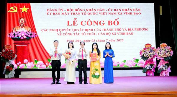 Danh sách Ban Thường trực Ủy ban MTTQ Việt Nam xã Vĩnh Bảo