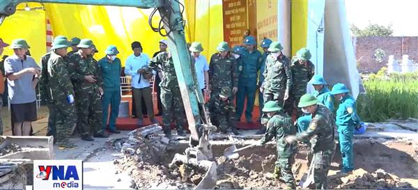 Tại khu vực Mả Chìa, thôn Mai Sơn, xã Vĩnh Bảo, thành phố Hải Phòng: Phát hiện 21 bộ hài cốt sau hơn 70 năm