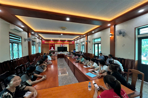 PHÒNG GIAO DỊCH NHCSXH VĨNH BẢO ĐẨY MẠNH TUYÊN TRUYỀN TÍN DỤNG CHÍNH SÁCH, LAN TỎA PHONG TRÀO GỬI TIỀN TIẾT KIỆM