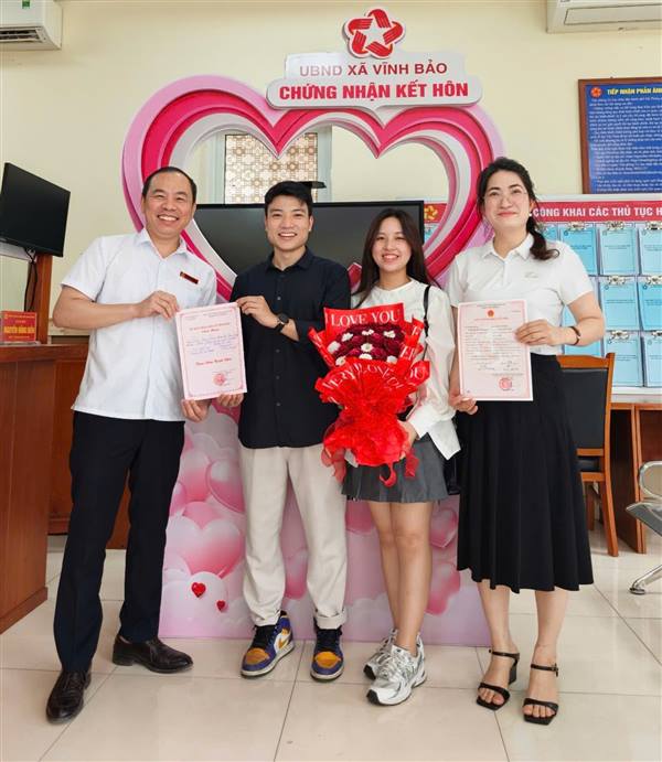 XÃ VĨNH BẢO LAN TỎA MÔ HÌNH “CHÍNH QUYỀN THÂN THIỆN” TỪ NHỮNG VIỆC LÀM Ý NGHĨA, GẦN DÂN