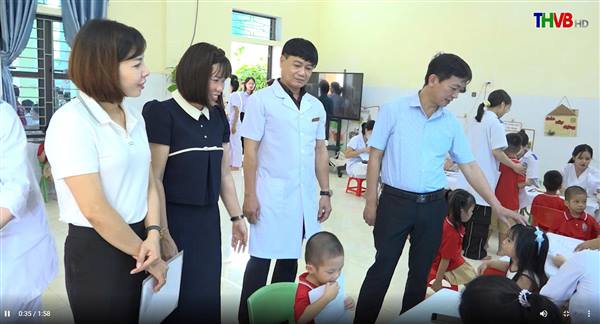 Xã Vĩnh Bảo triển khai khám sức khoẻ định kỳ miễn phí cho trẻ dưới 6 tuổi