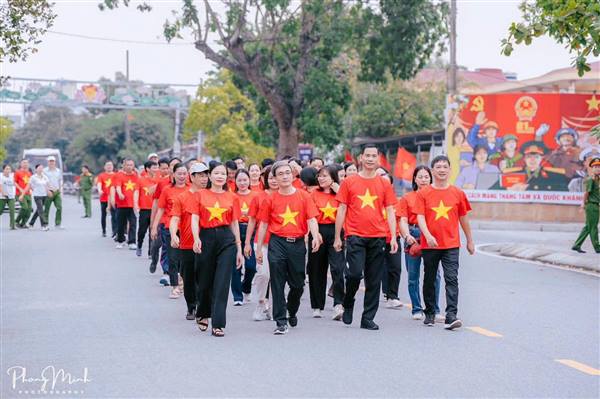 XÃ VĨNH BẢO SÔI NỔI HƯỞNG ỨNG CHƯƠNG TRÌNH ĐI BỘ “CÙNG VIỆT NAM TIẾN BƯỚC” NĂM 2026