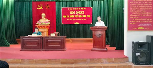 HỘI NGHỊ  PHÚC TRA NGUỒN TUYỂN QUÂN NĂM 2026
