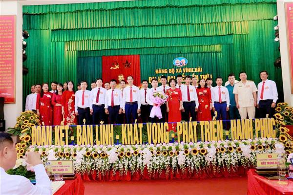 Đại hội đại biểu Đảng bộ xã Vĩnh Hải lần thứ I, nhiệm kỳ 2025 - 2030.