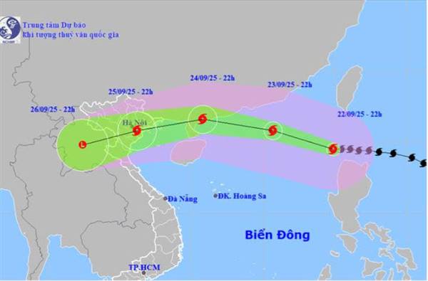 Công điện về việc chủ động ứng phó với siêu bão Ragasa
