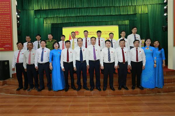 VĨNH HẢI TỔ CHỨC THÀNH CÔNG KỲ HỌP THỨ NHẤT HĐND XÃ KHÓA II, NHIỆM KỲ 2026 – 2031