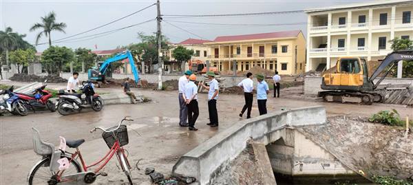 LÃNH ĐẠO ĐẢNG UỶ, HĐND, UBND, UBMTTQ VIỆT NAM XÃ VĨNH HẢI KIỂM TRA CÁC CÔNG TRÌNH ĐANG XÂY DỰNG VÀ CÁC CÔNG TRÌNH VỐN SỰ NGHIỆP CHUẨN BỊ ĐẦU TƯ NĂM 2026 