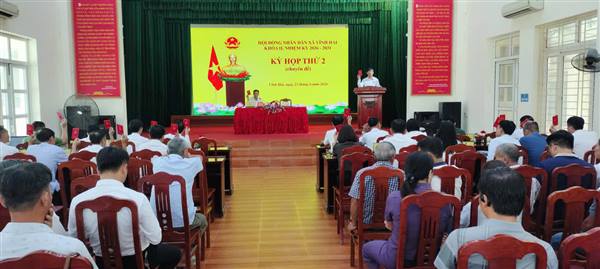 HĐND XÃ VĨNH HẢI TỔ CHỨC THÀNH CÔNG KỲ HỌP THỨ 2 (KỲ HỌP CHUYÊN ĐỀ) KHÓA II, NHIỆM KỲ 2026 – 2031