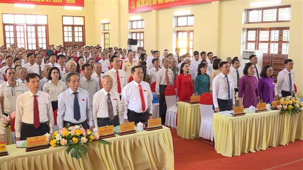 🇻🇳🇻🇳🇻🇳 ĐẠI HỘI ĐẠI BIỂU ĐẢNG BỘ XÃ VĨNH HOÀ LẦN THỨ I, NHIỆM KỲ 2025-2030 
