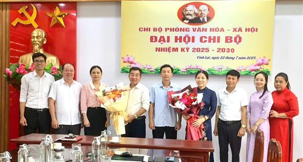 CHÀO MỪNG ĐẠI HỘI ĐẠI BIỂU ĐẢNG BỘ XÃ VĨNH LẠI LẦN THỨ I, NHIỆM KỲ 2025-2030 