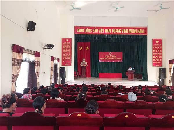 XÃ VĨNH LẠI TỔ CHỨC TẬP HUẤN VỀ KỸ THUẬT CHĂM SÓC VÀ PHÒNG TRỪ SÂU BỆNH CHO LÚA VỤ XUÂN NĂM 2026