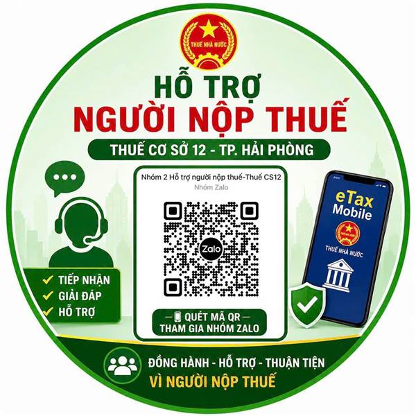 HỖ TRỢ NGƯỜI NỘP THUẾ