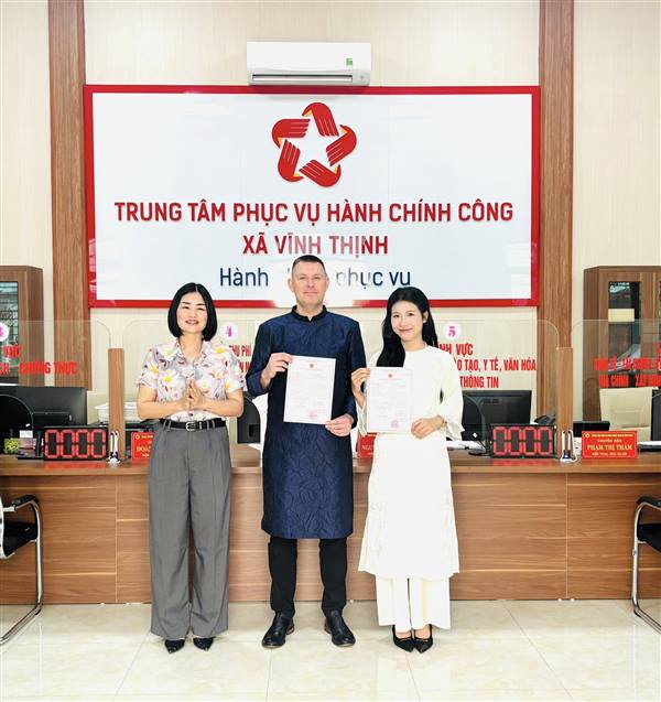 Xã Vĩnh Thịnh đẩy mạnh thực hiện mô hình “Chính quyền thân thiện”