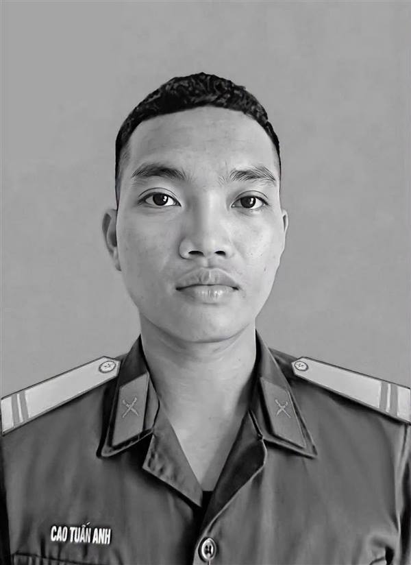 Sáng ngời phẩm chất Bộ đội Cụ Hồ của Trung sĩ Cao Tuấn Anh 