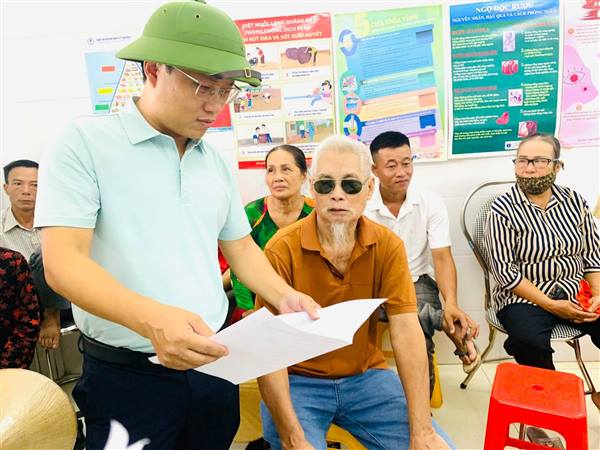 Xã Vĩnh Thịnh tiếp tục tổ chức chương trình khám sức khỏe toàn dân năm 2026