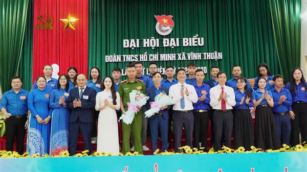 Đoàn TNCS Hồ Chí Minh xã Vĩnh Thuận tổ chức  thành công Đại hội đại biểu lần thứ I, nhiệm kỳ 2025–2030.