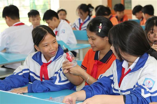 Giáo dục xã Vĩnh Thuận - Đổi mới, nâng cao chất lượng giảng dạy