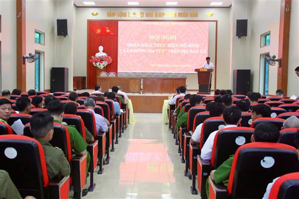 Xã Vĩnh Thuận triển khai thực hiện mô hình “Xã không ma túy”