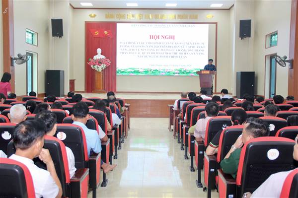Đảng ủy xã Vĩnh Thuận phát động Cuộc thi chính luận về bảo vệ nền tảng tư tưởng của Đảng năm 2026