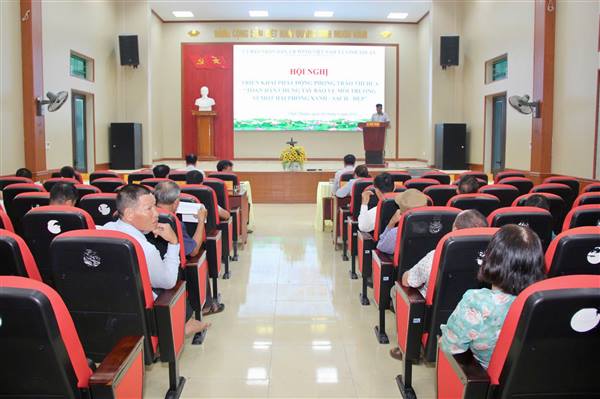 Vĩnh Thuận phát động phong trào thi đua “Toàn dân chung tay bảo vệ môi trường, vì một Hải Phòng xanh – sạch – đẹp”