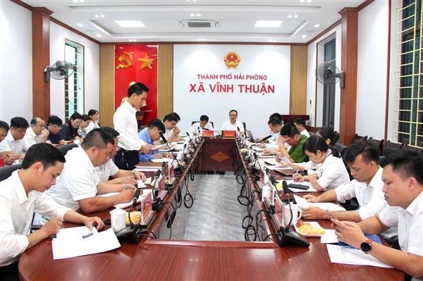 Đảng ủy xã Vĩnh Thuận tổ chức Hội nghị lần thứ 13, đánh giá tình hình, kết quả thực hiện nhiệm vụ 6 tháng đầu năm; phương hướng, nhiệm vụ, giải pháp trọng tâm 6 tháng cuối năm 2026.