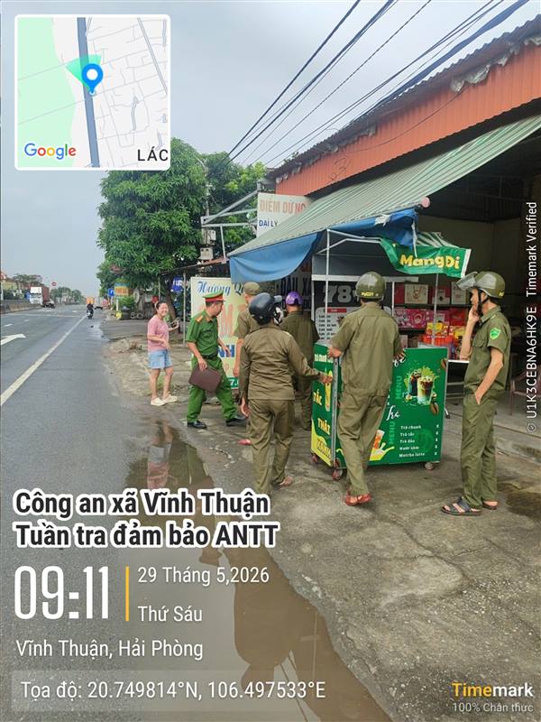 Vĩnh Thuận tăng cường bảo đảm trật tự công cộng, trật tự đô thị theo Chỉ thị số 17 của Chủ tịch UBND thành phố