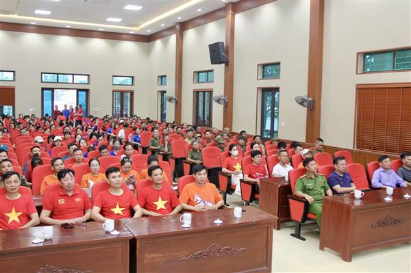 Xã Vĩnh Thuận hưởng ứng Lễ mít tinh và chạy phong trào “Chung một quyết tâm xây dựng xã, phường, đặc khu không ma túy”
