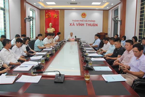Đảng ủy xã Vĩnh Thuận tham dự Hội nghị tập huấn trực tuyến triển khai thủ tục hành chính của Đảng trên môi trường điện tử giai đoạn 2