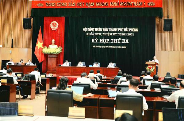 Nghị quyết Hội đồng nhân dân Thành phố Ban hành quy định nguyên tắc, tiêu chí, định mức phân bổ vốn ngân sách thành phố; cơ chế, chính sách thực hiện Chương trình mục tiêu quốc gia xây dựng nông thôn mới, giảm nghèo bền vững và phát triển kinh tế - xã hội
vùng đồng bào dân tộc thiểu số và miền núi giai đoạn 2026-2030 trên địa bàn thành phố Hải Phòng