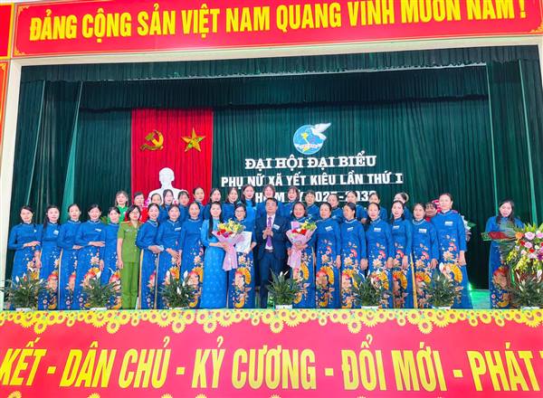 PHỤ NỮ YẾT KIÊU ĐOÀN KẾT, SÁNG TẠO, VỮNG BƯỚC TRONG NHIỆM KỲ MỚI