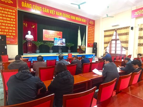 HỘI NGHỊ TRIỂN KHAI CHƯƠNG TRÌNH HIỆN DIỆN TRỰC TUYẾN VỚI TÊN MIỀN QUỐC GIA “.VN” TRÊN ĐỊA BÀN THÀNH PHỐ HẢI PHÒNG