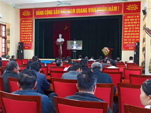 HỘI NGHỊ TOÀN QUỐC QUÁN TRIỆT CHỈ THỊ CỦA BỘ CHÍNH TRỊ, TRIỂN KHAI CÔNG TÁC BẦU CỬ ĐẠI BIỂU QUỐC HỘI KHÓA XVI VÀ ĐẠI BIỂU HỘI ĐỒNG NHÂN DÂN CÁC CẤP NHIỆM KỲ 2026-2031