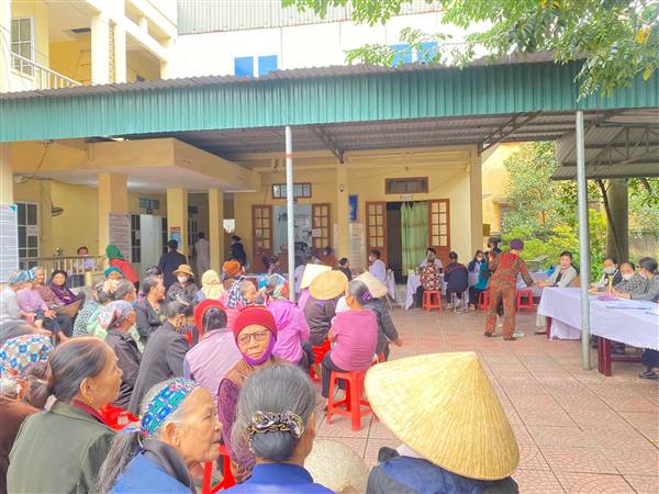 XÃ YẾT KIÊU KHÁM SỨC KHỎE ĐỊNH KỲ CHO NGƯỜI CAO TUỔI ĐỢT 2 NĂM 2025