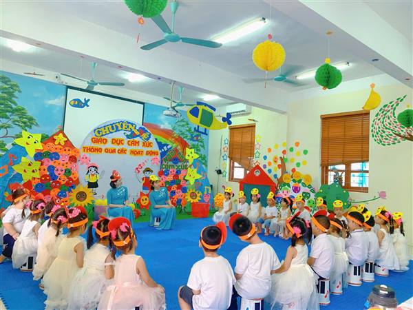 CÁC TRƯỜNG MẦM NON TRÊN ĐỊA BÀN XÃ YẾT KIÊU SÔI NỔI CÁC HOẠT ĐỘNG HƯỚNG TỚI KỶ NIỆM NGÀY NHÀ GIÁO VIỆT NAM 20/11