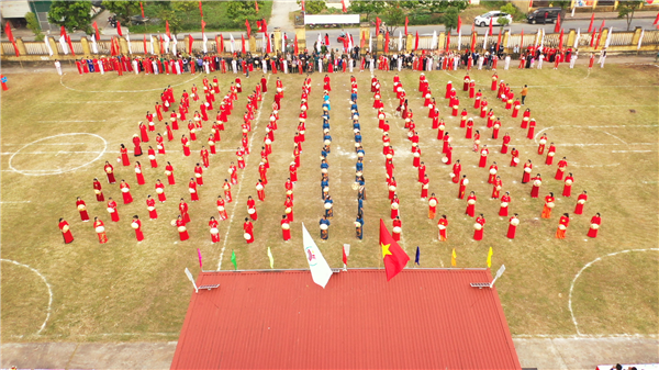 Clip màn đồng diễn dân vũ tại Đại hội TDTT xã Yết Kiêu lần thứ I năm 2025