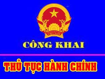 Quyết định  về việc công bố danh mục thủ tục hành chính được sửa đổi, bổ sung, thay thế, bị bãi bỏ các lĩnh vực