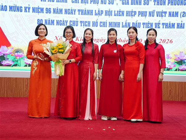 Hội Liên hiệp phụ nữ xã Yết Kiêu ra mắt 2 mô hình hoạt động trọng điểm