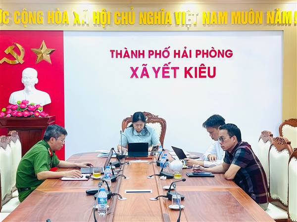 UBND xã Yết Kiêu dự Phiên họp thường kỳ tháng 9 của UBND thành phố
