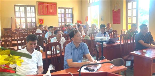Xã Yết Kiêu triển khai công tác di chuyển phần mộ của nhân dân thôn Thượng Bì 1 phục vụ dự án đường sắt
