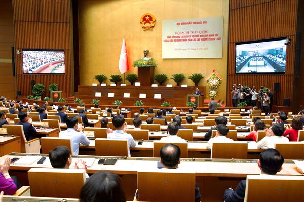 Hội nghị tổng kết toàn quốc công tác bầu cử đại biểu Quốc hội khóa XVI và đại biểu Hội đồng nhân dân các cấp nhiệm kỳ 2026 – 2031